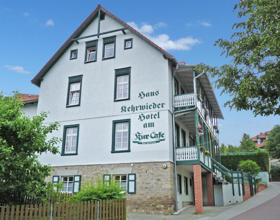 Haus Kehrwieder - Hotel Am Kur-Cafe Bad Suderode Bagian luar foto