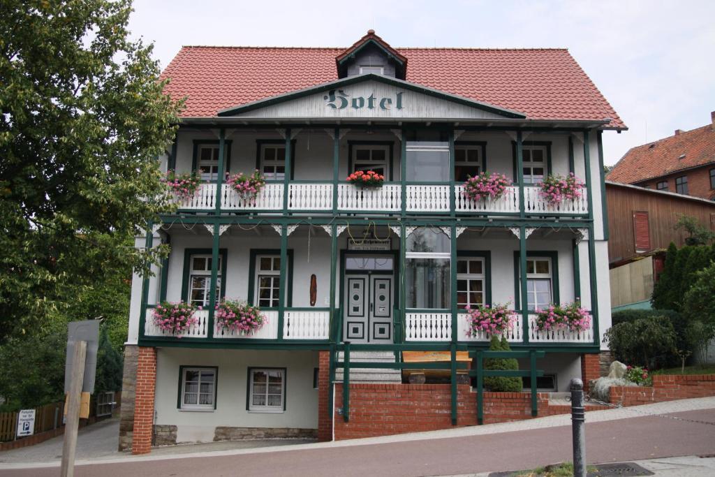 Haus Kehrwieder - Hotel Am Kur-Cafe Bad Suderode Bagian luar foto